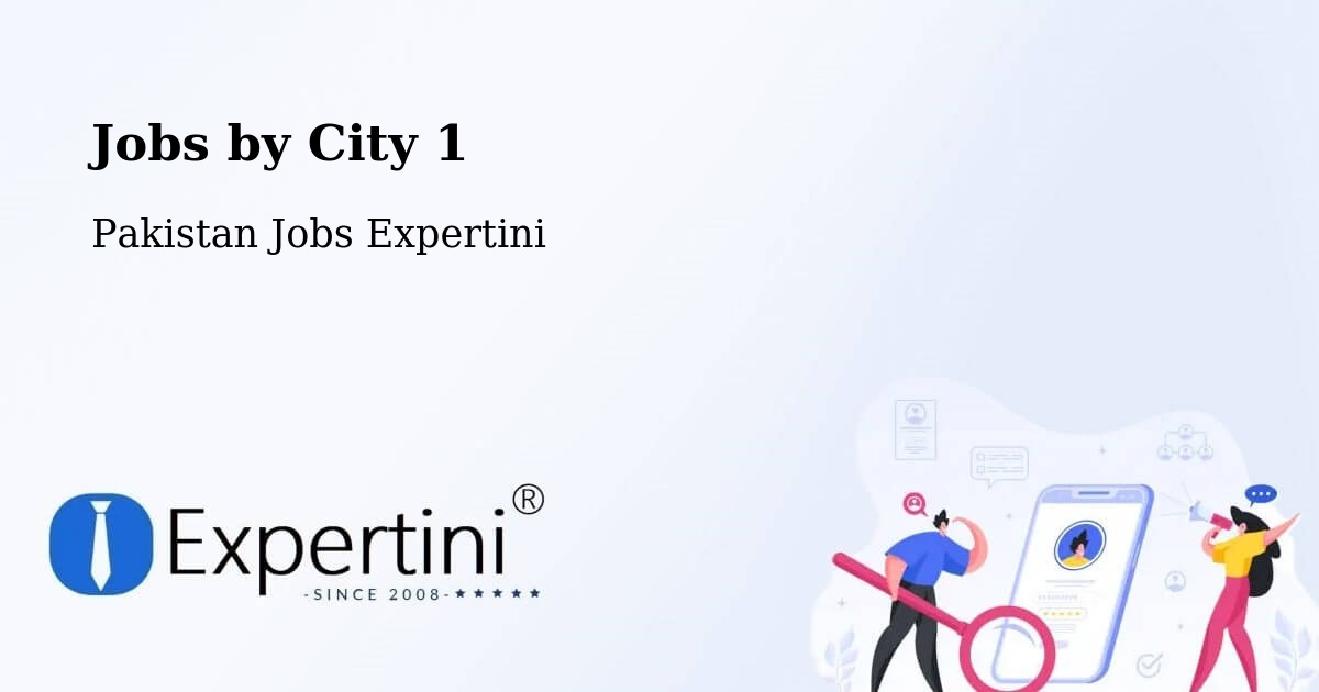 City Jobs in Pakistan - Expertini